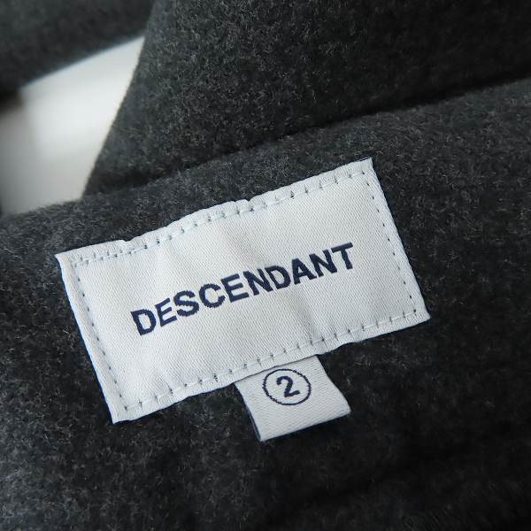 実際に弊社で買取させて頂いたDESCENDANT/ディセンダント メルトン パンツ/2の画像 2枚目