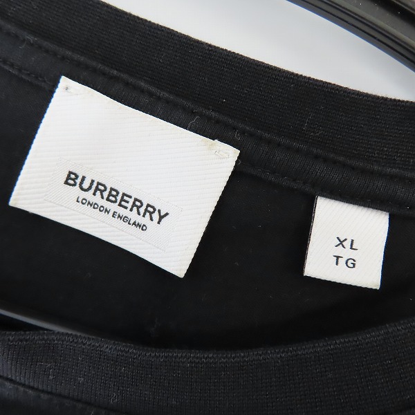 実際に弊社で買取させて頂いた【JPタグ】BURBERRY London England/バーバリーロンドン イングランド モノグラムモチーフ コットンTシャツ 8014020/XLの画像 2枚目