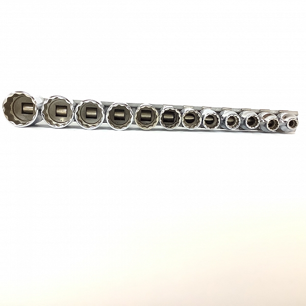 実際に弊社で買取させて頂いたSnap-on/スナップオン ショートソケット F081-F281/12点セットの画像 8枚目