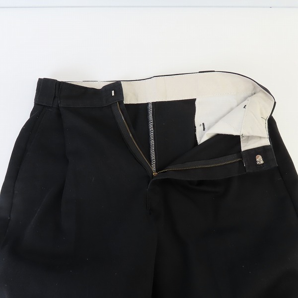 実際に弊社で買取させて頂いたDICKIES/デッキーズ ワークパンツ ブラック/黒 36の画像 2枚目