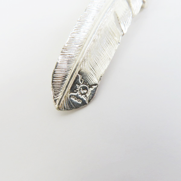 実際に弊社で買取させて頂いたFIRST ARROWS/ファーストアローズ イーグルグラブ付/銀爪 フェザー ペンダント トップ の画像 5枚目