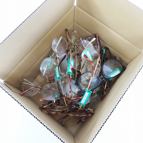 実際に弊社で買取させて頂いた【おまとめ大量】GIORGIO ARMANI/BANE.TEMPLE 他 眼鏡/メガネフレーム/アイウェア