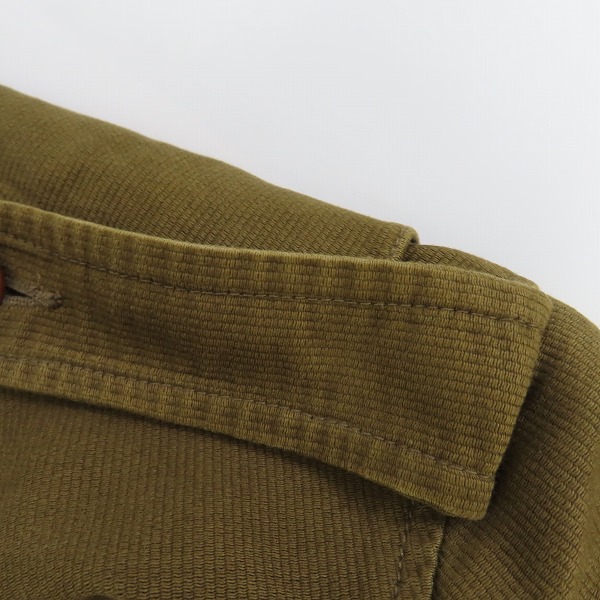 実際に弊社で買取させて頂いたBLUE BLUE/ブルーブルー トラッカージャケット/4の画像 6枚目