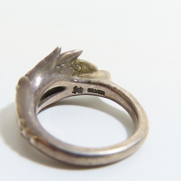 実際に弊社で買取させて頂いたBloody Mary/ブラッディマリー ビビット リング - 雛鳥 ｗ/ブルーダイヤモンド 12.5号の画像 5枚目