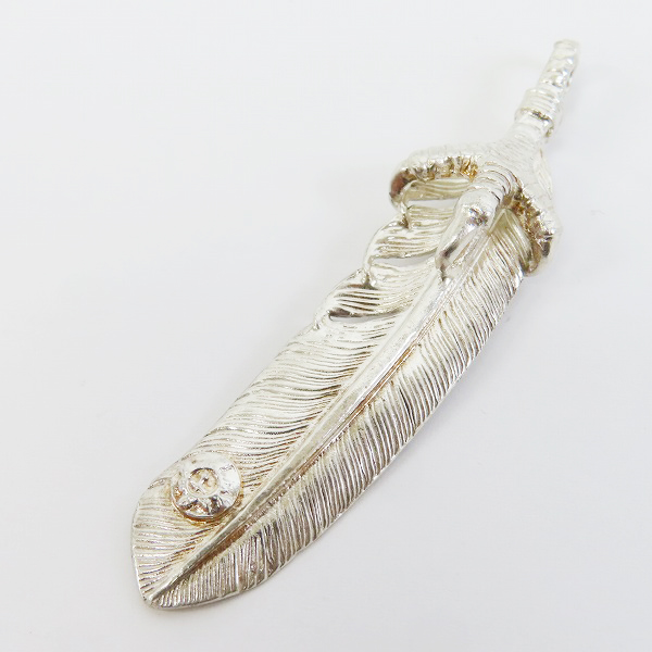 実際に弊社で買取させて頂いたFIRST ARROWS/ファーストアローズ イーグルグラブ付/銀爪 フェザー ペンダント トップ 