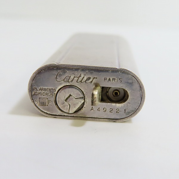 実際に弊社で買取させて頂いたCartier/カルティエ ローラー ガスライター シルバーの画像 3枚目