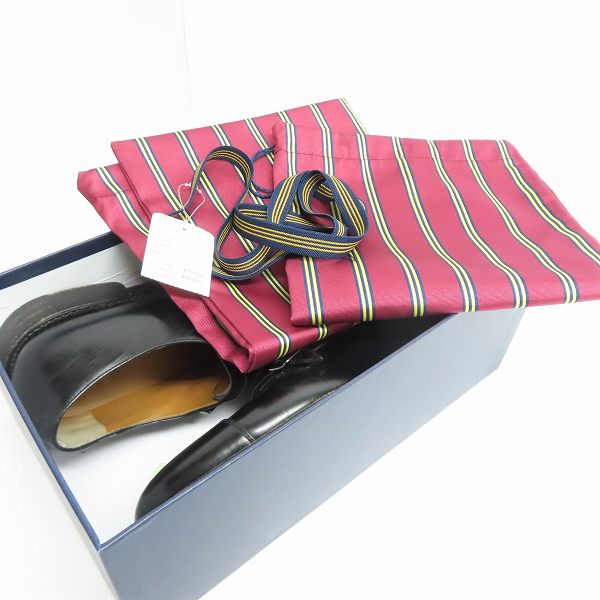 実際に弊社で買取させて頂いたBrooks Brothers/ブルックスブラザーズ GF DBL MONK ダブルモンクストラップシューズ 100094787/8Eの画像 8枚目