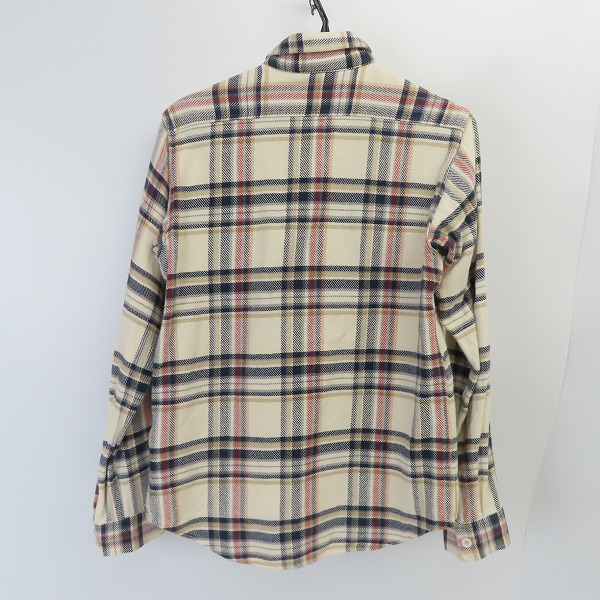 実際に弊社で買取させて頂いたSUGAR CANE/シュガーケーン チェック ネルシャツ 長袖シャツ SC24709/Mの画像 1枚目