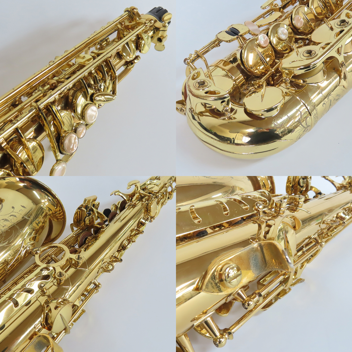 実際に弊社で買取させて頂いた★SELMER/セルマー アルトサックス SERIE Ⅲ Jubilee /シリーズ3 ジュビリー 彫刻有り 70万台 セミハードケース付の画像 7枚目