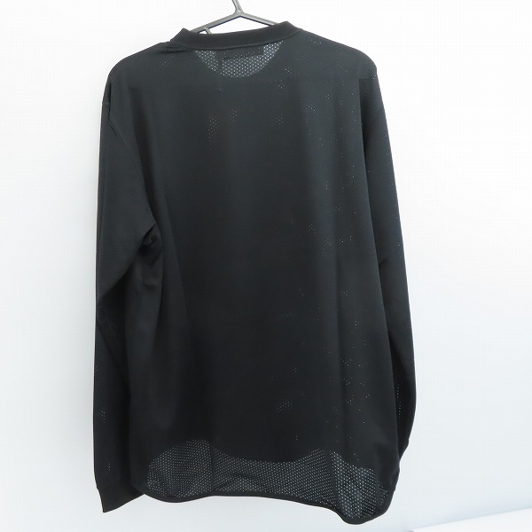 実際に弊社で買取させて頂いたHideandSeek/ハイアンドシーク College Logo S/S Tee メッシュTシャツ Mの画像 1枚目