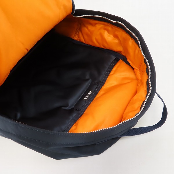 実際に弊社で買取させて頂いたHEAD PORTER/ヘッドポーター TANKER/タンカー バックパック/リュックサック ネイビーの画像 4枚目