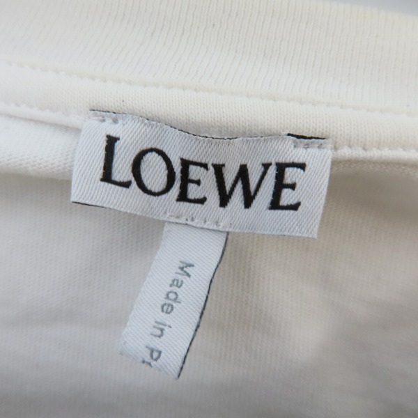 実際に弊社で買取させて頂いた【JPタグ】LOEWE/ロエベ バックロゴプリント H/S TEE H6299700SI/Lの画像 2枚目