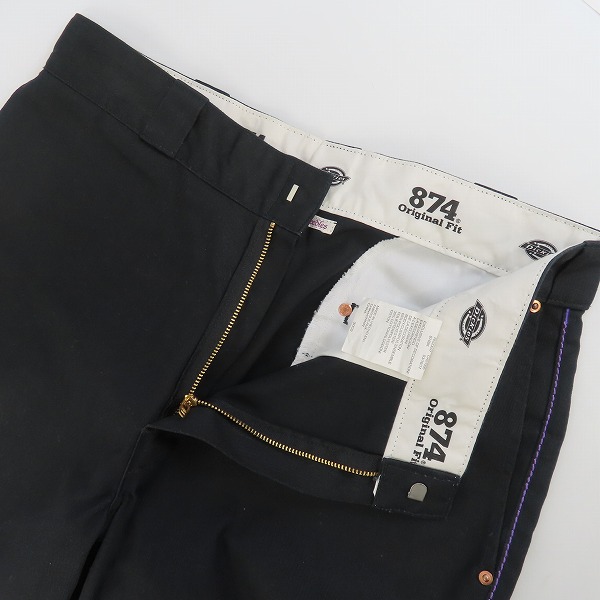 実際に弊社で買取させて頂いたDickies×Rebuild by Needles/ディッキーズ×リビルドバイニードルス DARTS SLIM PANT チノパン/Mの画像 2枚目