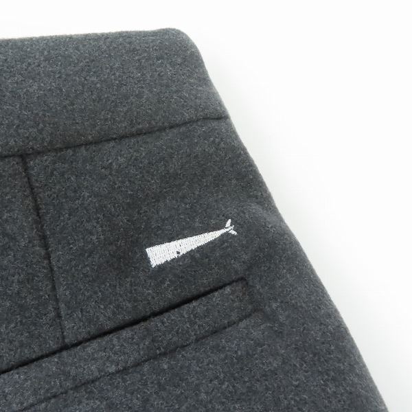 実際に弊社で買取させて頂いたDESCENDANT/ディセンダント メルトン パンツ/2の画像 6枚目