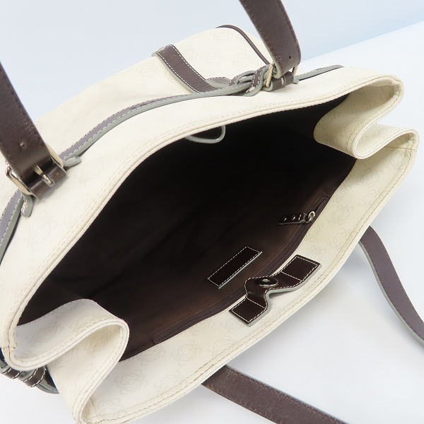 実際に弊社で買取させて頂いたLOEWE/ロエベ アナグラム 総柄 トートバッグの画像 3枚目