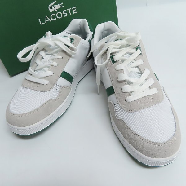 実際に弊社で買取させて頂いたLACOSTE/ラコステ T-CLIP 120 3/Tクリップ スニーカー UK7.5