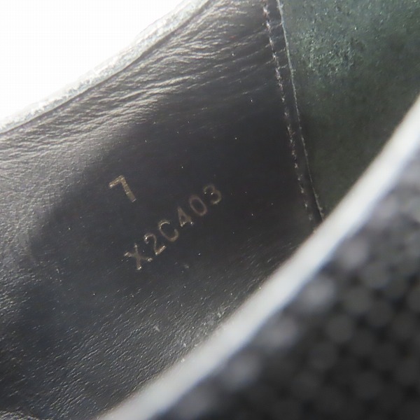 実際に弊社で買取させて頂いたGIORGIO ARMANI/ジョルジオアルマーニ レザシューズ/革靴 X2C403/7の画像 5枚目