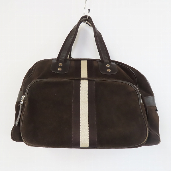 実際に弊社で買取させて頂いたBALLY/バリー スウェード/ヌバック ミニボストンバッグ/ハンドバッグ