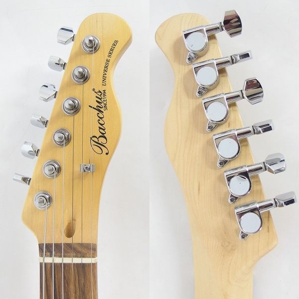 実際に弊社で買取させて頂いた★Bacchus/バッカス BTE-1R GRM テレキャスターType ソフトケース付の画像 3枚目