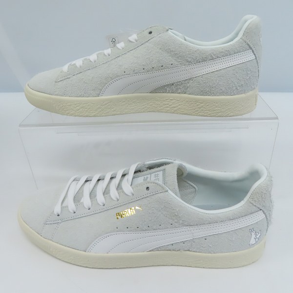 実際に弊社で買取させて頂いた【未使用】FR2×ATMOS×PUMA/エフアールツー×アトモス×プーマ スエード ヴィンテージ ローカットスニーカー 386803-01/26.5の画像 3枚目