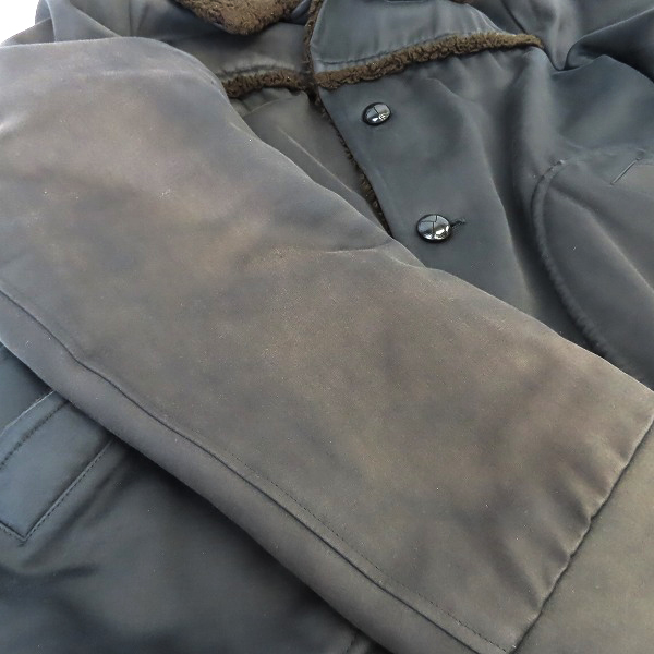 実際に弊社で買取させて頂いたDRIES VAN NOTEN/ドリスヴァンノッテン ボアブルゾン/Sの画像 4枚目