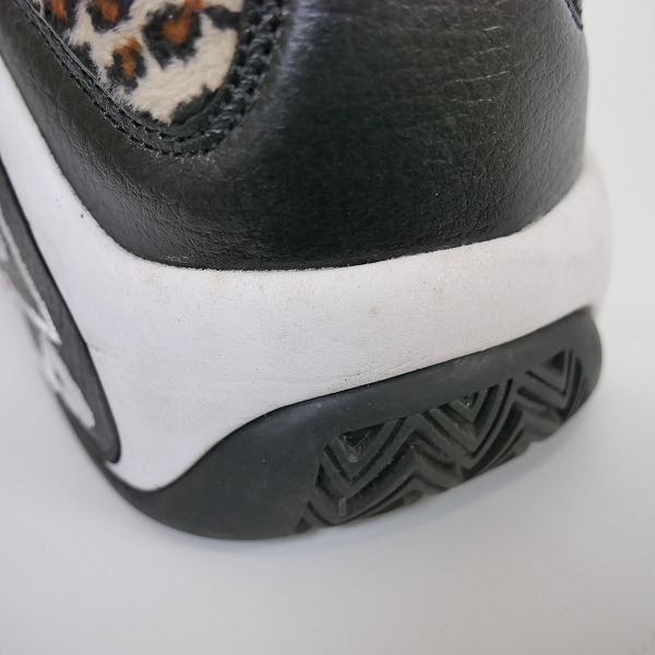 実際に弊社で買取させて頂いたFILA/フィラ 95 PRIMO LEOPARD FUR プリモ レオパード ファー スニーカー MSS18037-001/27.5の画像 5枚目