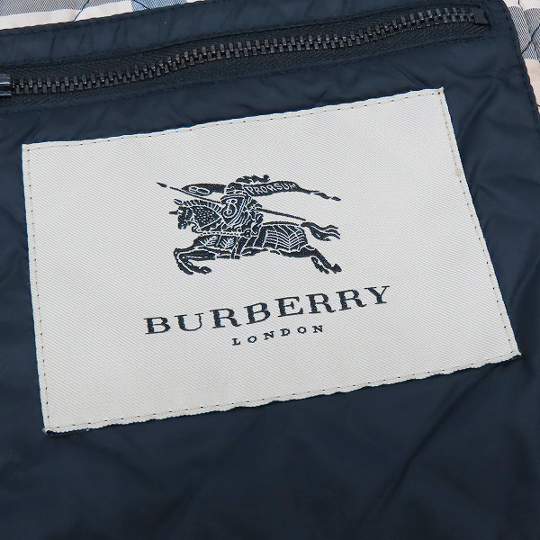 実際に弊社で買取させて頂いたBURBERRY LONDON/バーバリーロンドン キルティングジャケット/Mの画像 2枚目