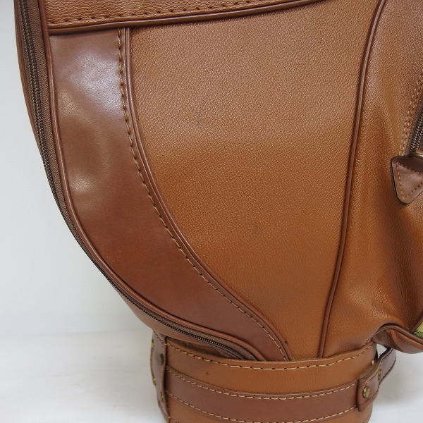 実際に弊社で買取させて頂いたBurberrys/バーバリー ゴルフ 3分割キャディバック ブラウンの画像 6枚目