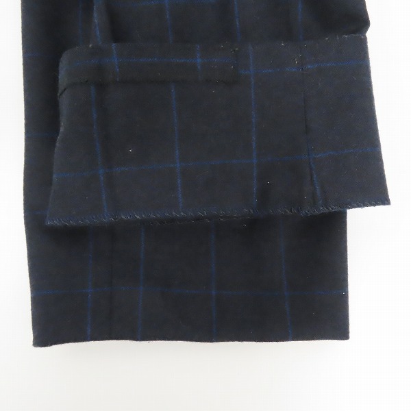 実際に弊社で買取させて頂いたPaul Smith LONDON/ポールスミス ロンドン チェック柄 2B スーツ/セットアップ ベスト付き Size：L/L2/88の画像 5枚目