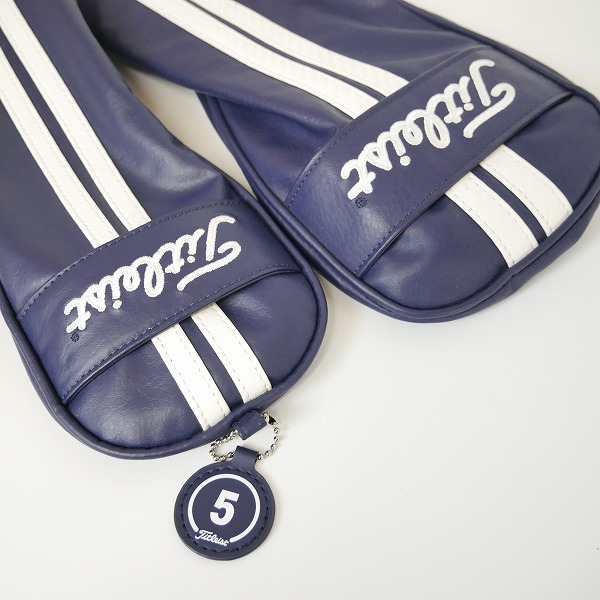 実際に弊社で買取させて頂いたTitleist/タイトリスト ドライバー/フェアウェイウッド用 ヘッドカバー 2点セットの画像 3枚目