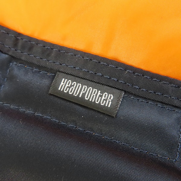 実際に弊社で買取させて頂いたHEAD PORTER/ヘッドポーター TANKER/タンカー バックパック/リュックサック ネイビーの画像 6枚目