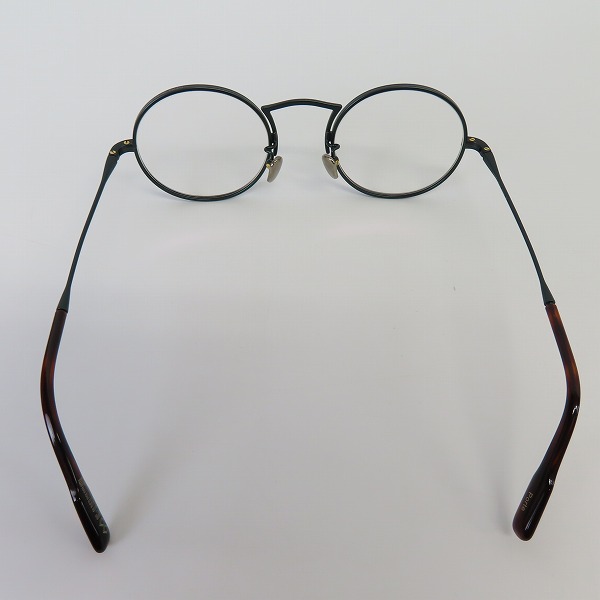 実際に弊社で買取させて頂いたOG OLIVER GOLDSMITH/オリバーゴールドスミス Porte ポルテ メガネフレーム/アイウェア w/クリップオンの画像 2枚目
