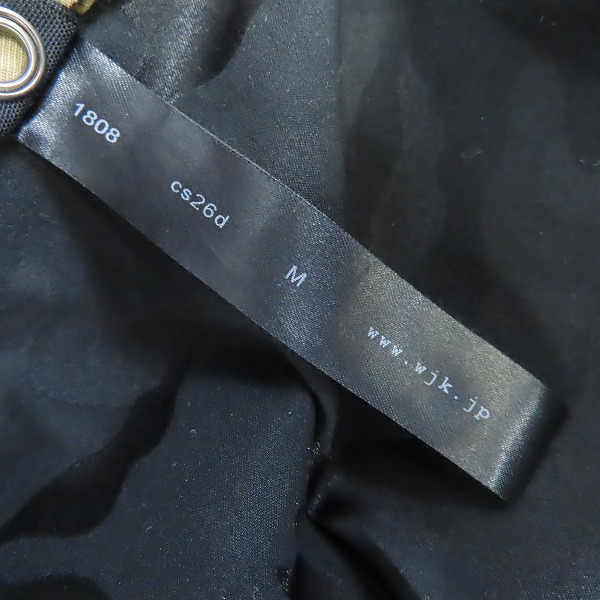 実際に弊社で買取させて頂いたwjk/ダブルジェイケイ militaly trench coat トレンチコート 1808 cs26d/Mの画像 2枚目
