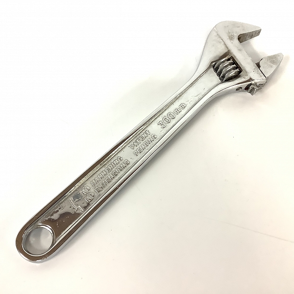 実際に弊社で買取させて頂いたSnap-on/スナップオン 旧ロゴ モンキーレンチ 300㎜ AD12の画像 4枚目