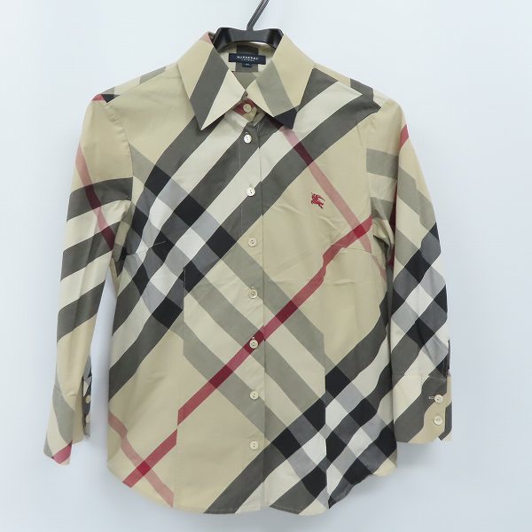 実際に弊社で買取させて頂いたBURBERRY LONDON/バーバリー ロンドン ノバチェック 長袖シャツ /40