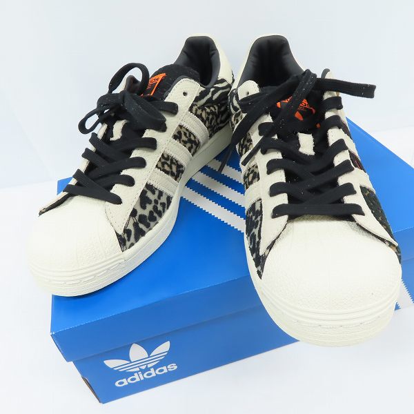 実際に弊社で買取させて頂いたadidas×atmos/アディダス×アトモス SUPERSTAR CRAZY ANIMAL PACK シューズ/スニーカー FY5232/26.5