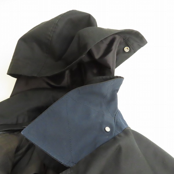 実際に弊社で買取させて頂いたUNITED ARROWS/ユナイテッドアローズ VENTOENE/ベントーネ フード付きステンカラーコート 3225-126-3057/Lの画像 6枚目
