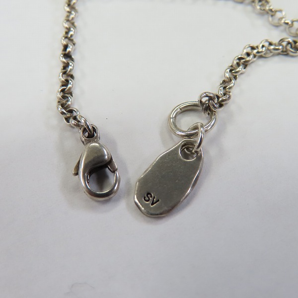 実際に弊社で買取させて頂いたGARNI/ガルニ スクエア型 シルバーネックレスの画像 5枚目