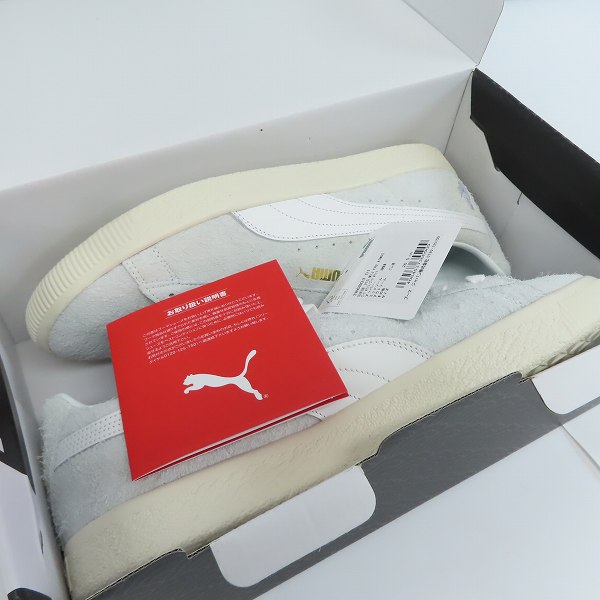 実際に弊社で買取させて頂いた【未使用】FR2×ATMOS×PUMA/エフアールツー×アトモス×プーマ スエード ヴィンテージ ローカットスニーカー 386803-01/26.5の画像 7枚目