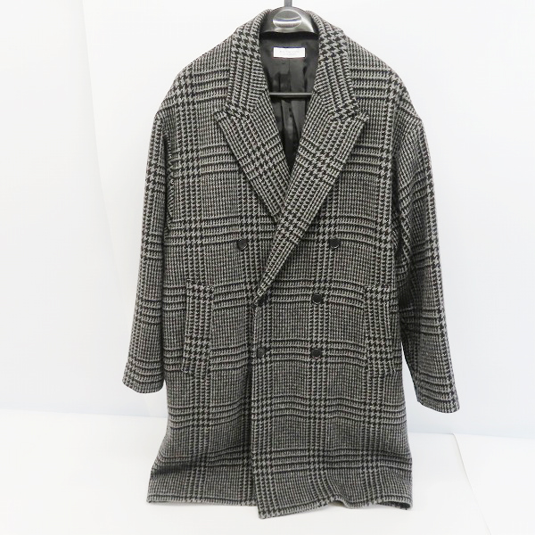 実際に弊社で買取させて頂いたBEAUTY&YOUTH UNITED ARROWS/ビューティー＆ユース ユナイテッドアローズ 格子柄 ロングコート/L