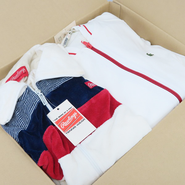 実際に弊社で買取させて頂いた【おまとめ品】LACOSTE/ラコステ Rawrings/ローリングス等  ジャージ/テニスウェア他