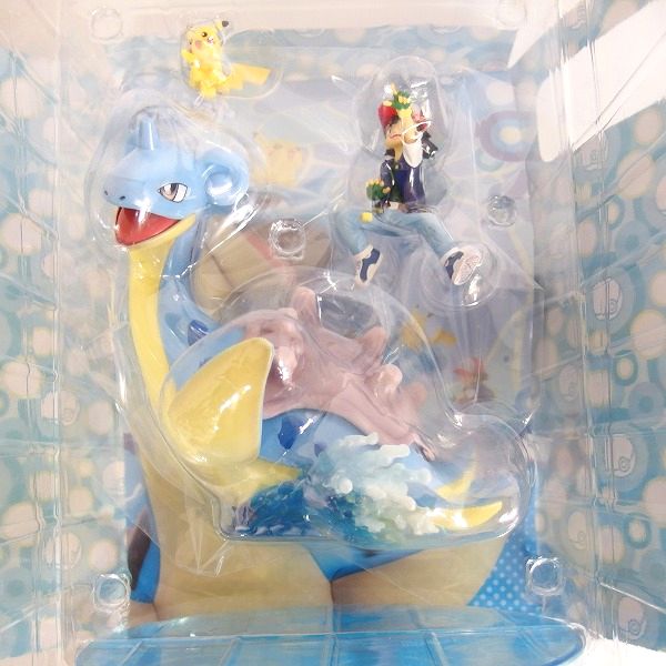 実際に弊社で買取させて頂いたメガハウス G.E.M.シリーズ ポケットモンスター サトシ＆ピカチュウ＆ラプラス の画像 1枚目