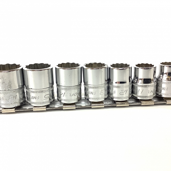 実際に弊社で買取させて頂いたSnap-on/スナップオン シャローソケット  FM8-19/12点セットの画像 2枚目