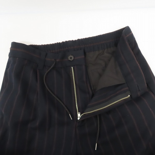 実際に弊社で買取させて頂いたHARE/ハレ ストライプ柄 レーヨン混 ジャケット/パンツ セットアップ Sの画像 6枚目
