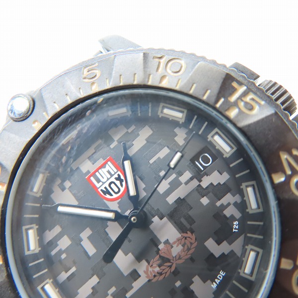 実際に弊社で買取させて頂いたLUMINOX/ルミノックス J.G.S.D.F 500本限定 自衛隊 レンジャーモデル ミリタリーウォッチ 腕時計【動作未確認】の画像 7枚目