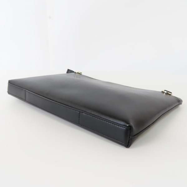 実際に弊社で買取させて頂いたPaul Smith/ポールスミス 2wayクラッチバッグ ブラック/黒の画像 3枚目