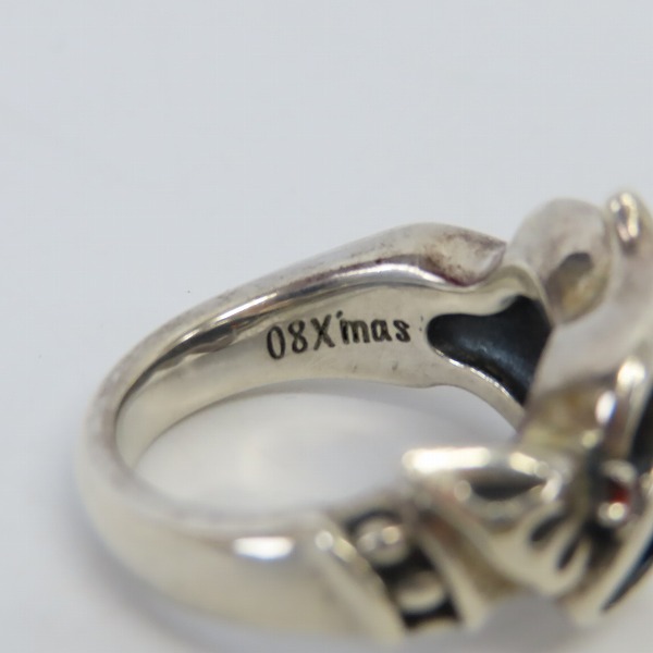 実際に弊社で買取させて頂いたBloody Mary/ブラッディマリー KAI 鬼火リング 2008年クリスマス限定 17号の画像 7枚目