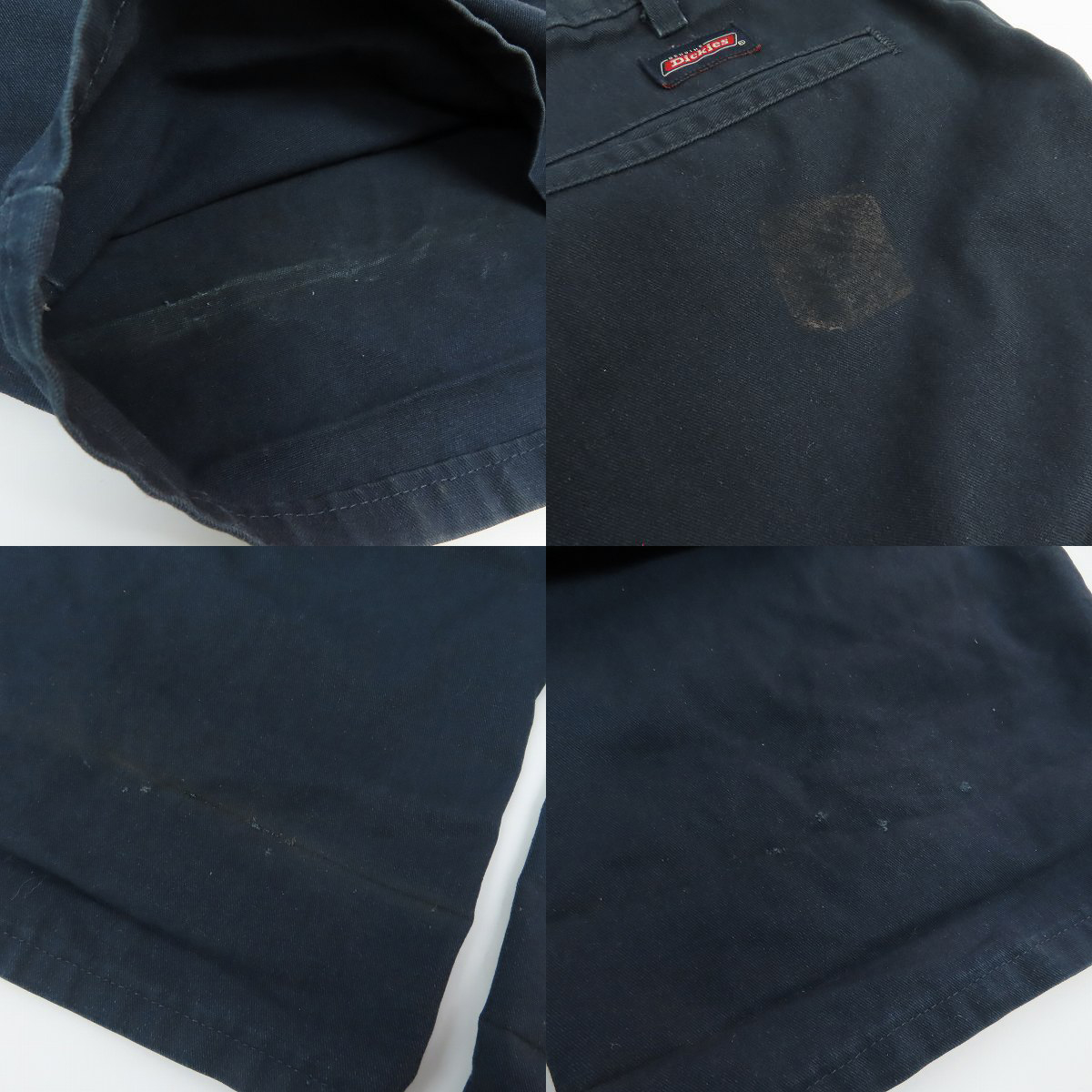 実際に弊社で買取させて頂いたDickies/ディッキーズ ワイドパンツ ネイビー W46L30の画像 7枚目