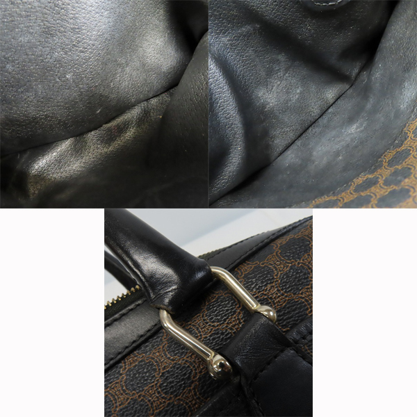 実際に弊社で買取させて頂いたCELINE/セリーヌ マカダム柄 ヴィンテージ ハンドバッグの画像 8枚目