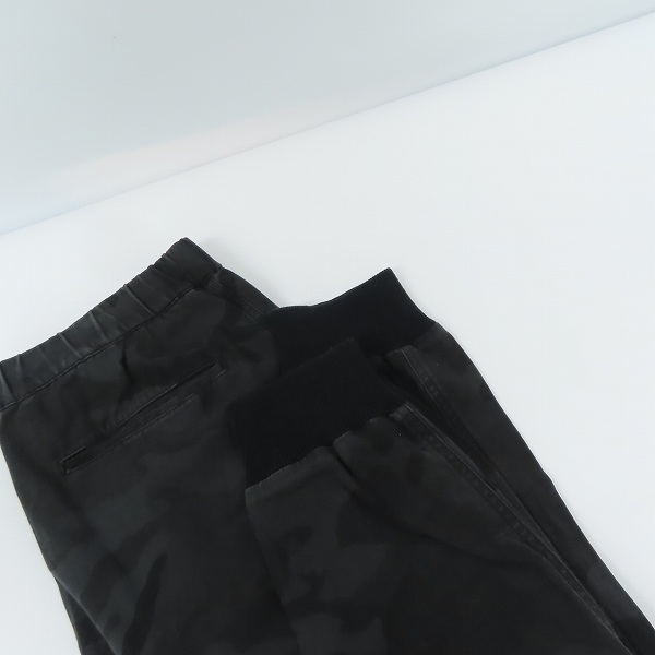 実際に弊社で買取させて頂いたuniform experiment/ユニフォームエクスペリメント STRETCH CHINO RIBBED EASY PANT カモフラ柄 パンツ UE-167047/3の画像 7枚目